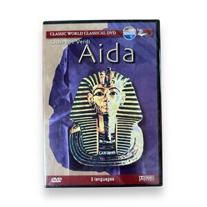 Giuseppe Verdi Aida DVD 2004 Classical Opera Performance Europe NEW SEALED